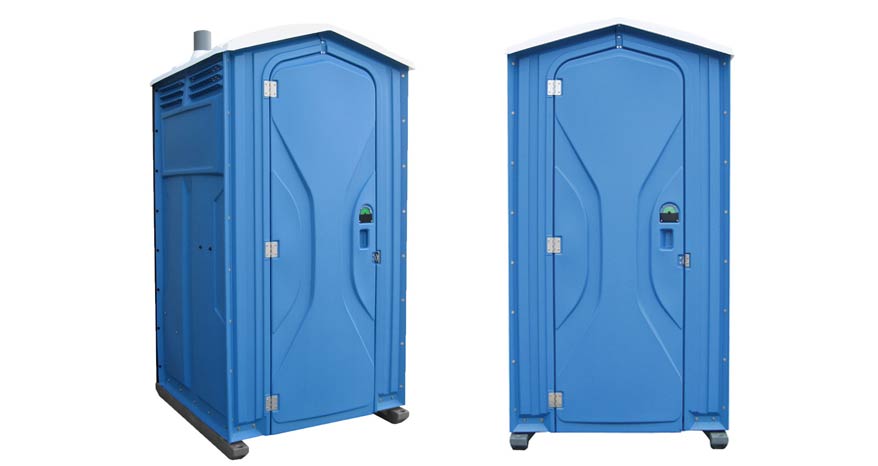 Long-term porta potty units on site in Monticello, Arkansas